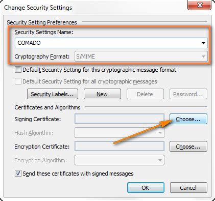 outlook 2010 smart card digital signature|outlook sign and encrypt certificate.